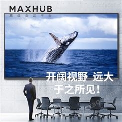 MAXHUB商业显示器 110英寸视频会议 大屏电视投影巨幕显示屏 W110PNA
